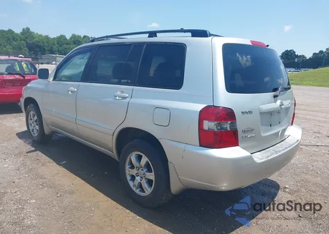 2006 Toyota Highlander V6 из США, поврежденный, VIN JTEEP21A360150984